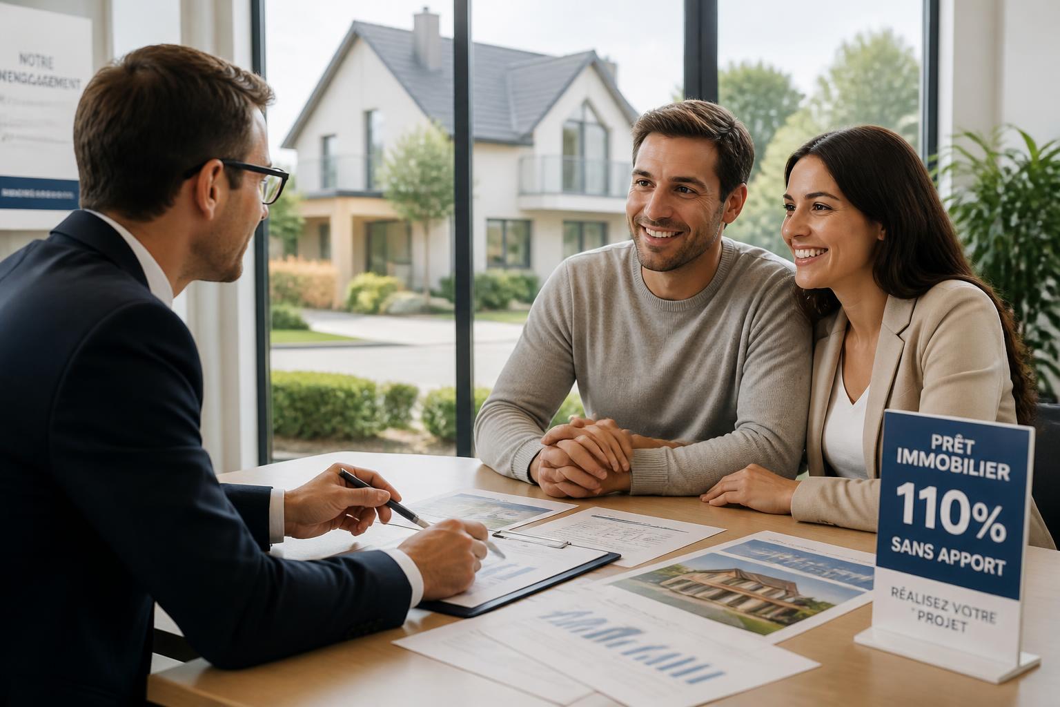 découvrez comment un prêt immobilier à 110% vous permet de financer votre achat sans apport personnel, en couvrant le prix du bien et les frais annexes.