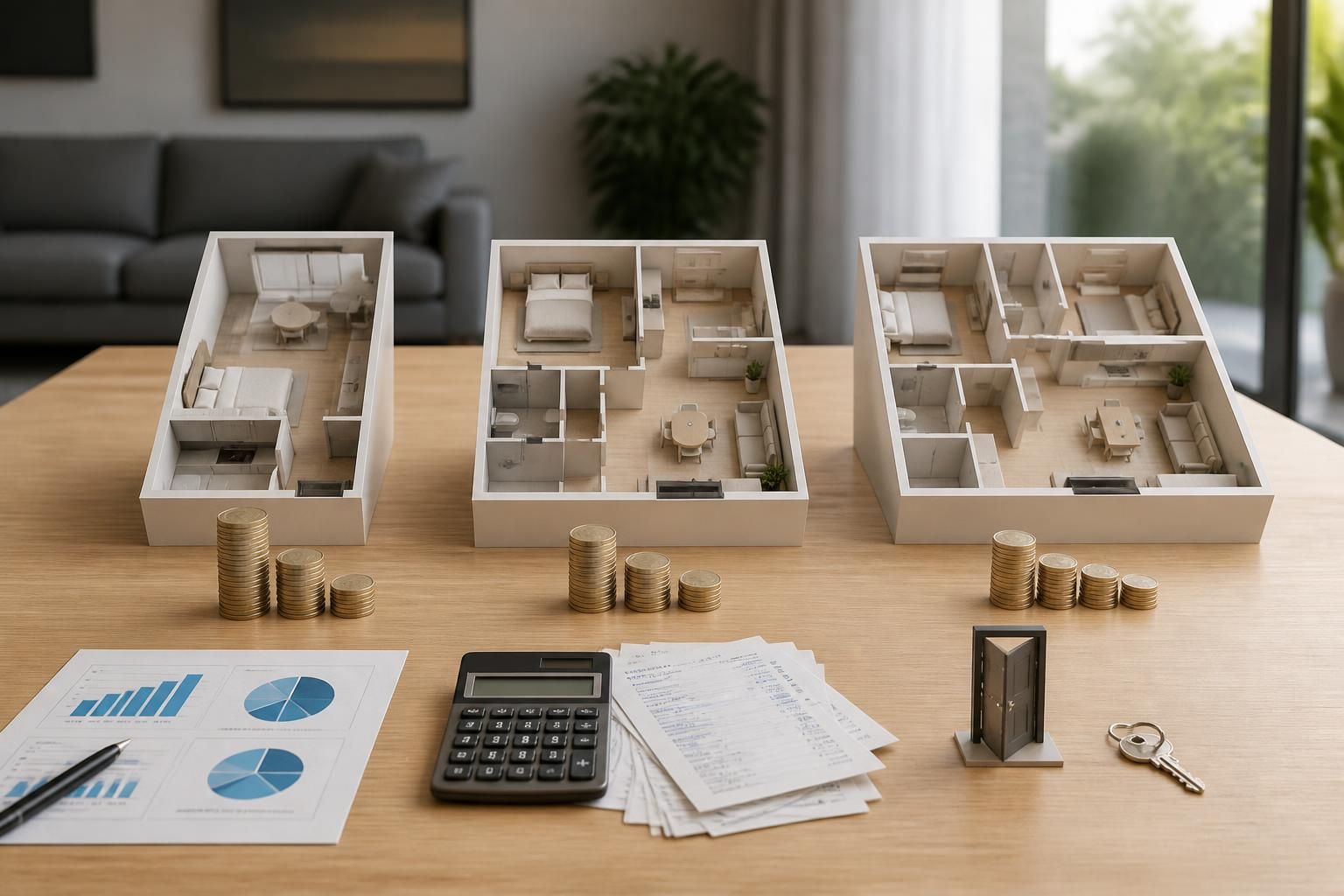 comparez le rendement locatif, les charges et le taux de vacance entre studio, t2 et t3 pour optimiser votre investissement immobilier.