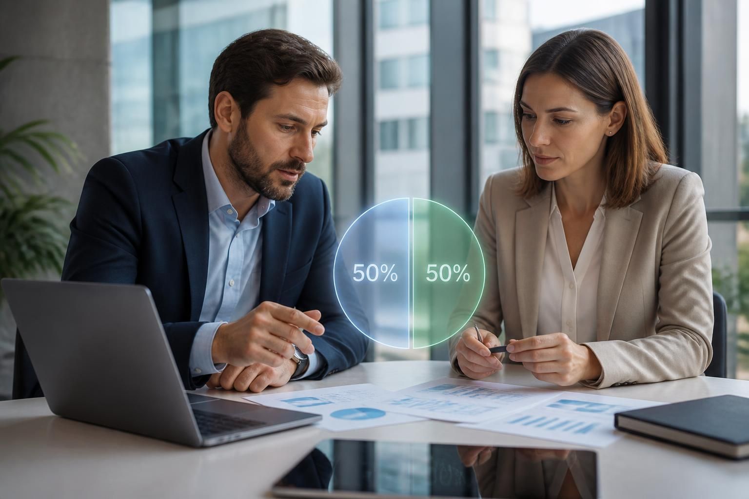 découvrez comment répartir efficacement la quotité d'assurance entre co-emprunteurs pour couvrir 100% du prêt à deux et protéger vos intérêts financiers.